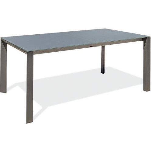 Table Jardin Honfleur 250x100cm Gris Anthracite