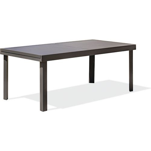 Table Jardin Copenhague 300x100cm Gris Anthracite