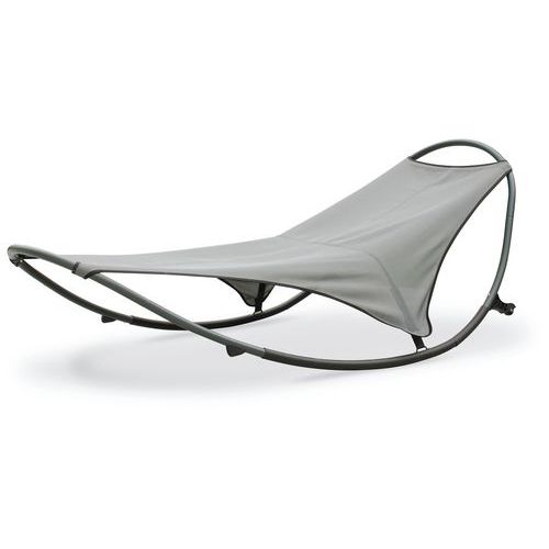 Bain De Soleil Basculant Hendaye En Acier Gris