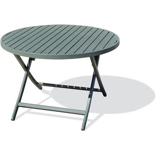 Table Jardin Pliante Marius Ã˜110cm Vert Kaki