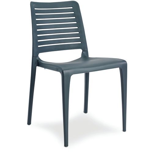 Chaise Jardin Empilable Gris Anthracite Park