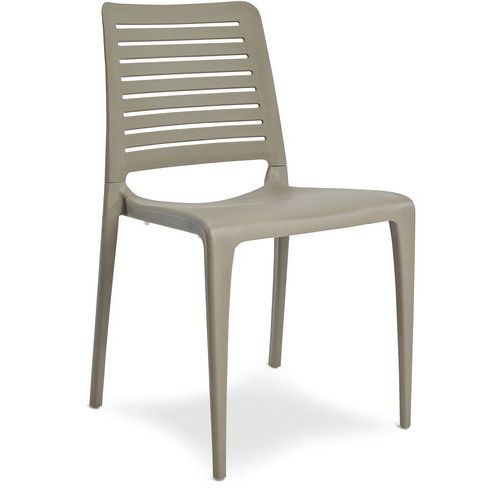 Chaise Jardin Empilable Taupe Park