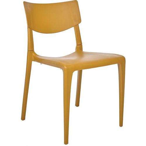 Chaise Jardin Empilable Moutarde Town