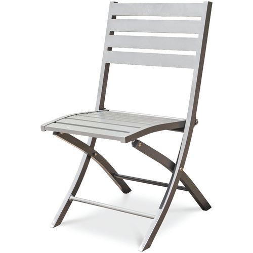 Chaise Jardin Pliante Marius Gris