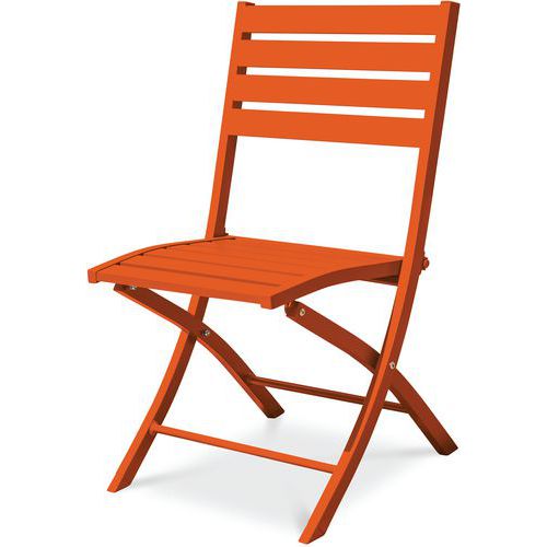 Chaise Jardin Pliante Marius Orange