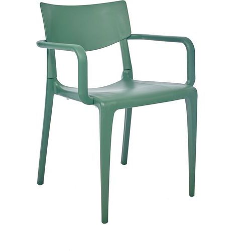 Fauteuil Jardin Empilable Vert Town