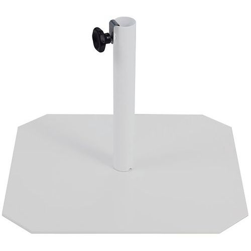 Pied De Parasol Fit En Acier Laqué Gris