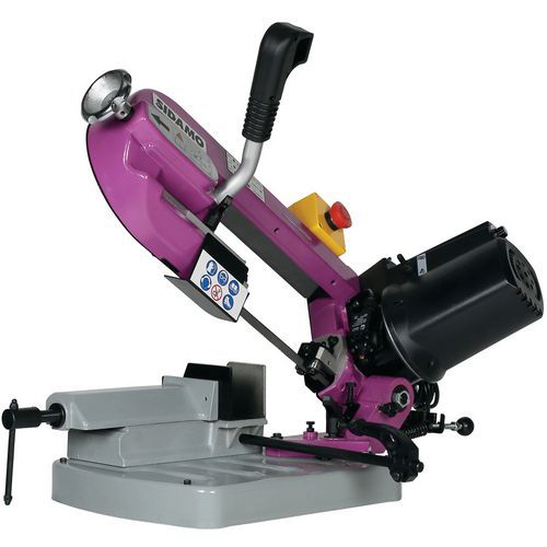 Sidamo - Scie à ruban SR125MV - 0.3 kW - Coupe 120 mm - 230 V - Robuste et Précise