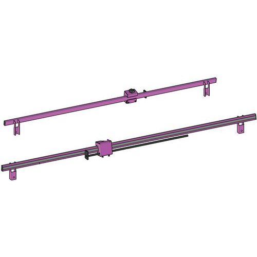 Sidamo - Règle pour table de sortie 3m - 400mm de large - Robuste et durable