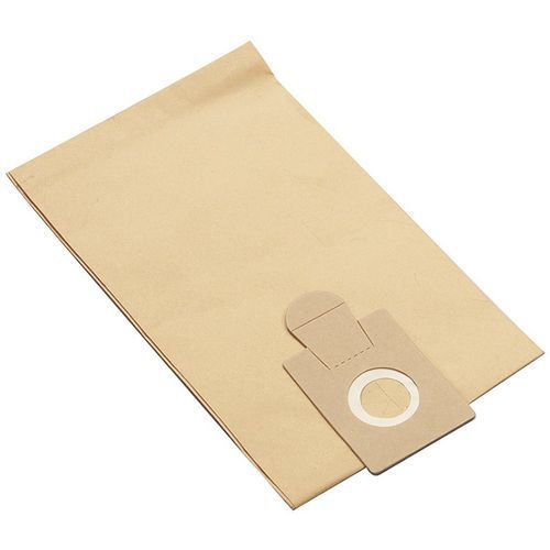 Sidamo - Lot de 5 sacs papier kraft - 23x16x1 cm - Recyclables et écologiques