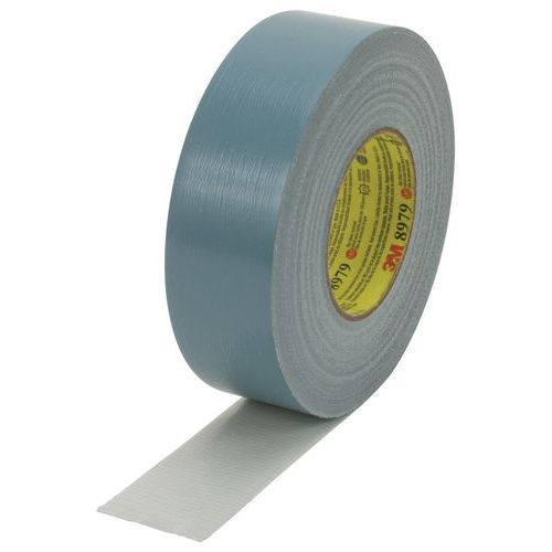 3M - Ruban adhésif toilé 8979 bleu ardoise - 48mm x 55m - Haute résistance et durabilité