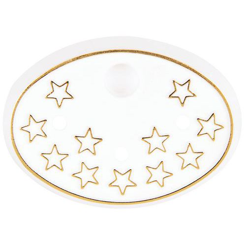 Base Pour Chiffre Blanc Et Or