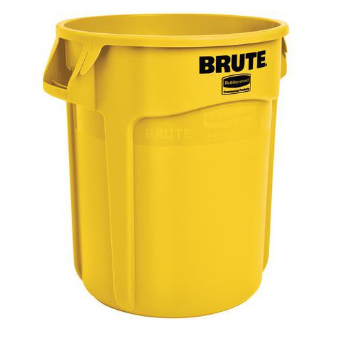 Conteneur Brute 76 L Avec Aération- Jaune