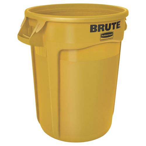 Conteneur Brute 121l Avec Aération- Jaune