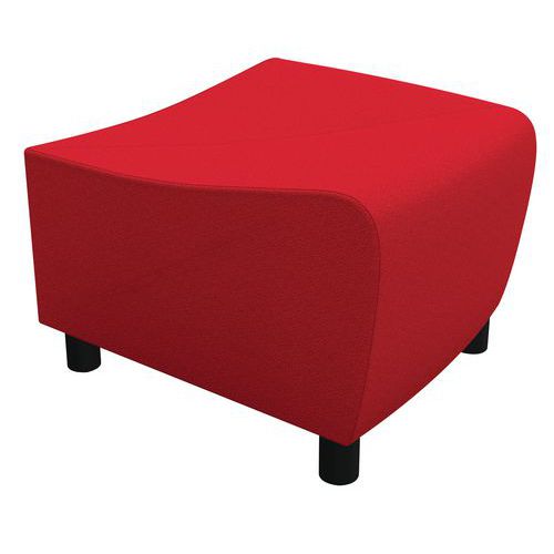 Pouf D'angle Izari Rouge