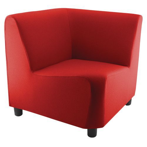 Chauffeuse 90° Izari Enduit Rouge