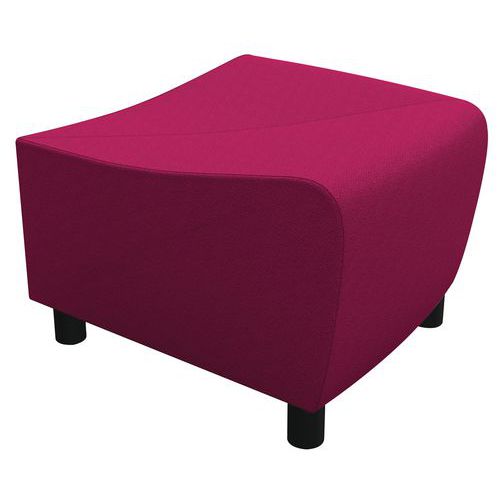 Pouf D'angle Izari Magenta