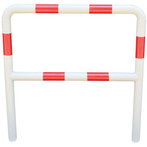 Barrière De Sécurité - A Sceller - Rouge/blanc 1m