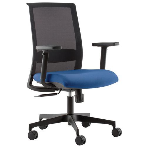Siège De Bureau Square Bleu