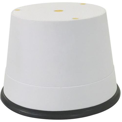 Marchepied Mobile Polypropylene Gris - 1 Marche