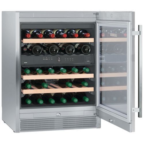 Cave À Vin2 Zones Température34 Bouteillesporte Vitrée-wtes 1672chr