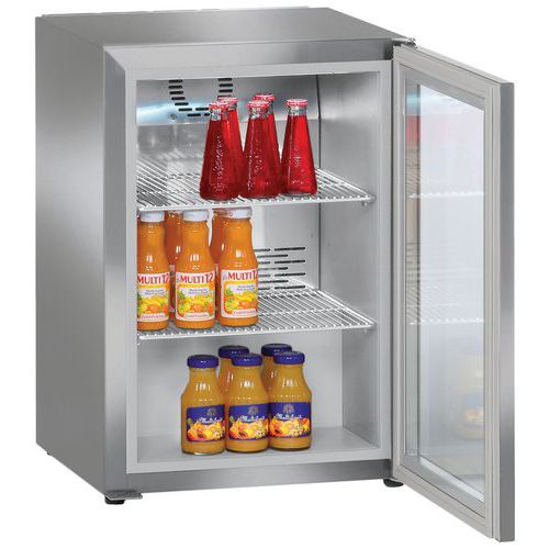 Armoire Positive De Comptoir Inox Porte Vitrée 44l- Fkv 503