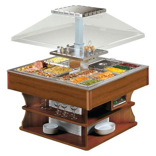 Desserte Oasi Maintien Température Dans La Cuve 8 Gn 1/1-oasi 8 M Dry