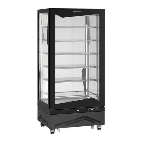 Vitrine Verticale Marilyn Négative Ventilée 650l Tablettes En Verre