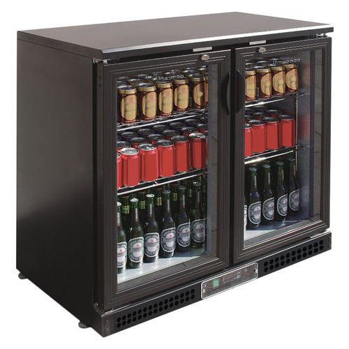 Vitrine De Présentation Boissons - 2 Portes Battantes - 254l- Pub250