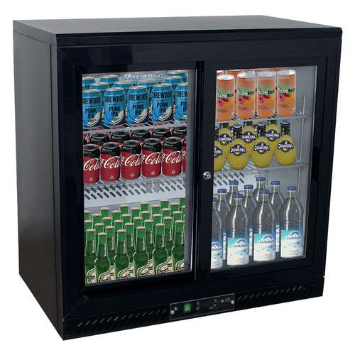 Vitrine De Présentation Boissons - 2 P Coulissantes - 254l- Pub250-ps