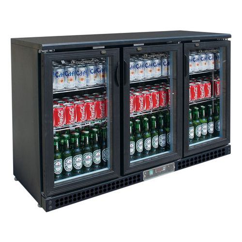Vitrine De Présentation Boissons - 3 P Coulissantes - 382l- Pub315-ps