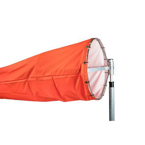 Relexim - Manche à air orange - 400x2500mm - Visibilité optimale