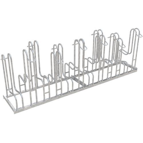 Support Cycle 4162 Galvanisé - 12 Places Face à Face