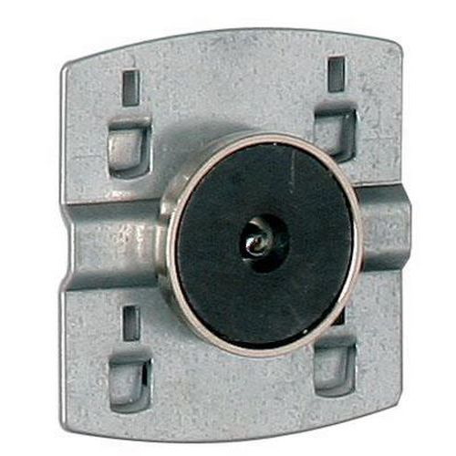 Support magnétique Métal Gris 65mm - Fixation solide et discrète