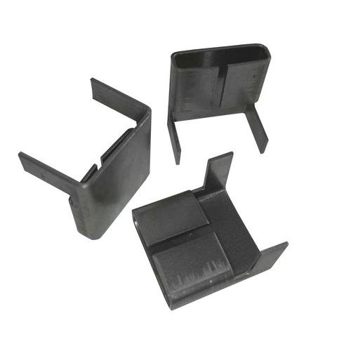 Clips en acier pour feuillards - 17 mm - 1800 pièces - Idéal pour cerclage de moyen volume