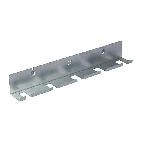Porte-fichiers Métal Gris - 304 mm - Rangement Organisé