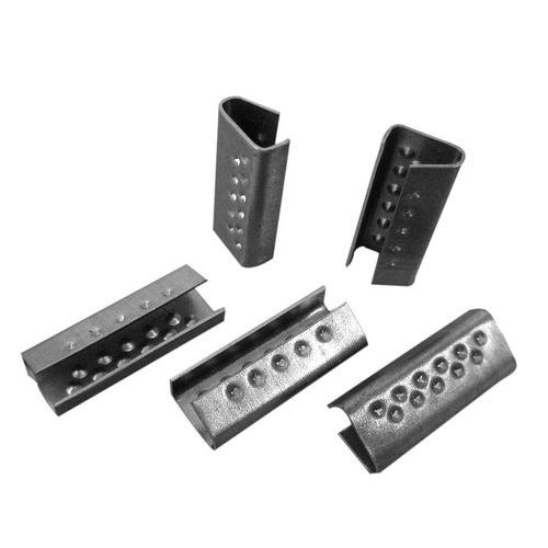 Clips en acier pour feuillards - 10 mm - Lot de 1000 - Idéal pour cerclage de moyen volume