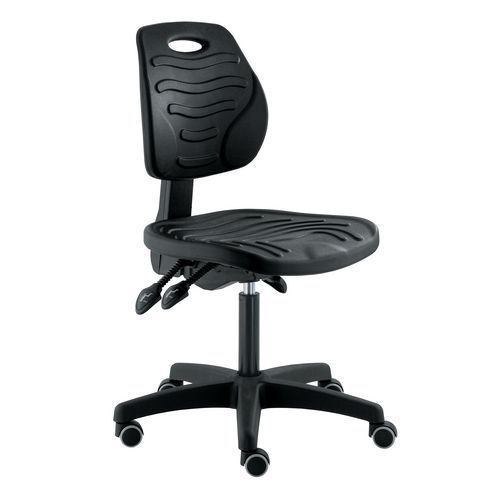 Chaise de travail à roulettes - Softy Chaise de travail à roulettes - Softy