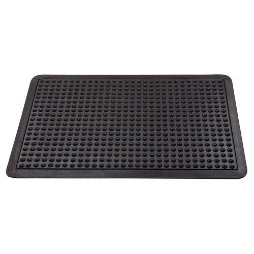 Tapis industriel anti-fatigue - Noir 90 x 60 cm - Confort et Durabilité