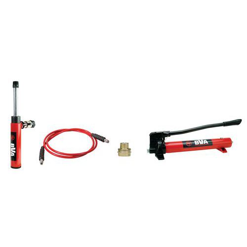 Kit vérin de tirage 2T avec pompe manuelle Kit vérin de tirage 2T avec pompe manuelle