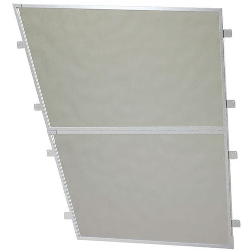 Bardages latéraux en polyester S16 + S17 + S18 + S19,