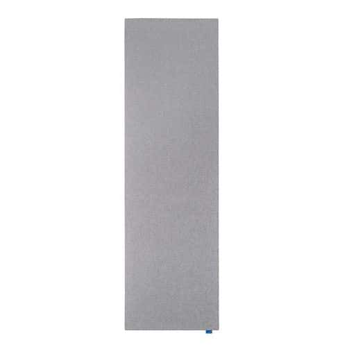 Tableau Blanc Wall-up Pinboard Acoustique 200x59.5cm Gris