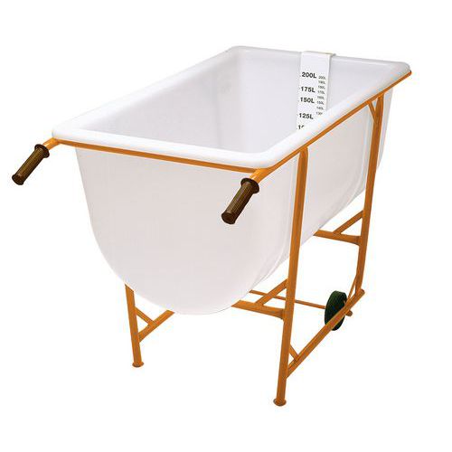 Bac 210 Litres Avec Pied+réglette