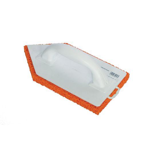 Frottoir Plastique Pointu Spongieux Orange 14x27