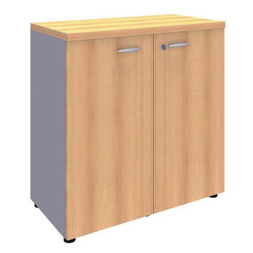Armoire 2 Portes Hetre H89cm 900 X 890 X 200 Mm