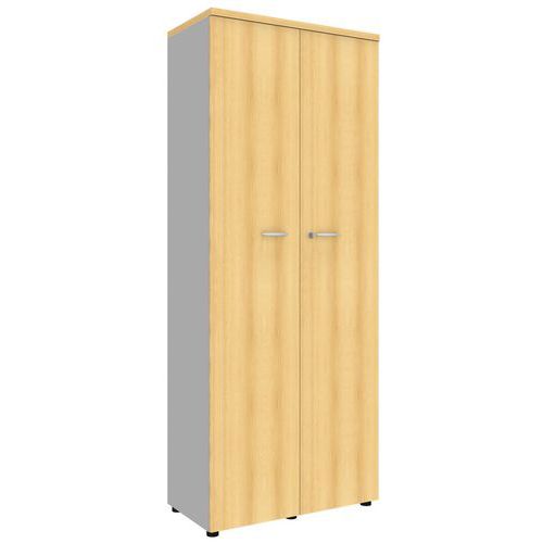 Armoire 2 Portes Hetre H214cm 2 150 X 890 X 280 Mm