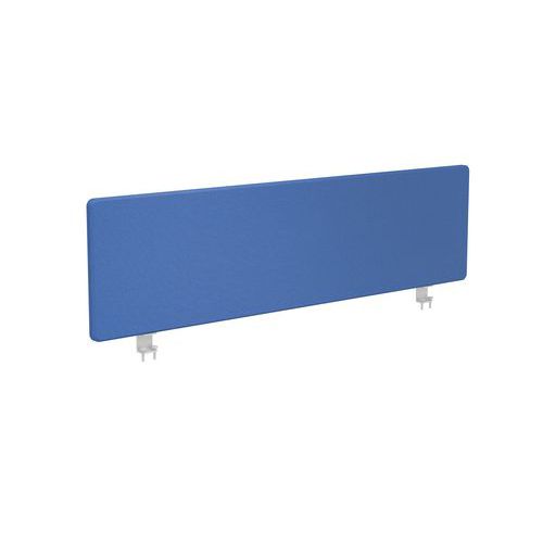 Madison Ã‰crans Tissus Bleu Profil Blanc+pince Simple 160cm