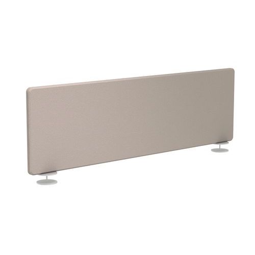 Madison Écrans Tissus Taupe Profil Blanc+pince Médiane 140cm