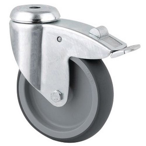 Roulette Pivotante à Frein 75 Kg