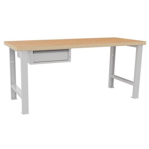 Établis Gris Clair 2000x800x900 Cap. 500kg Et 1 Tir. 75kg